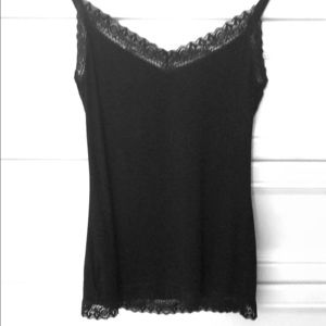 Ann Taylor Loft Lace trim camisole
